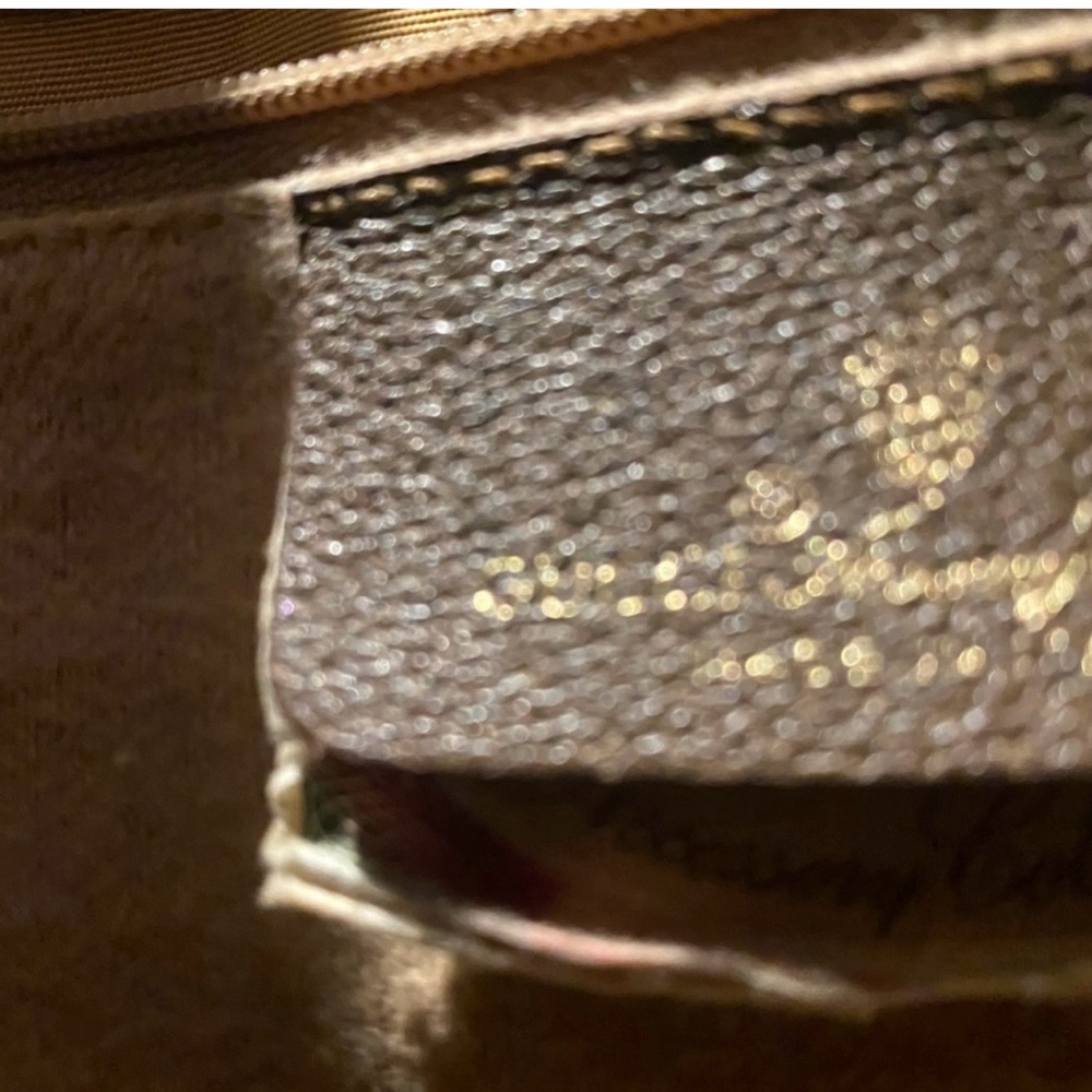 Gucci Brown and Green Satchel Handbag  with Signature Webbing 🌷👜🌷 - Picture 10 of 12